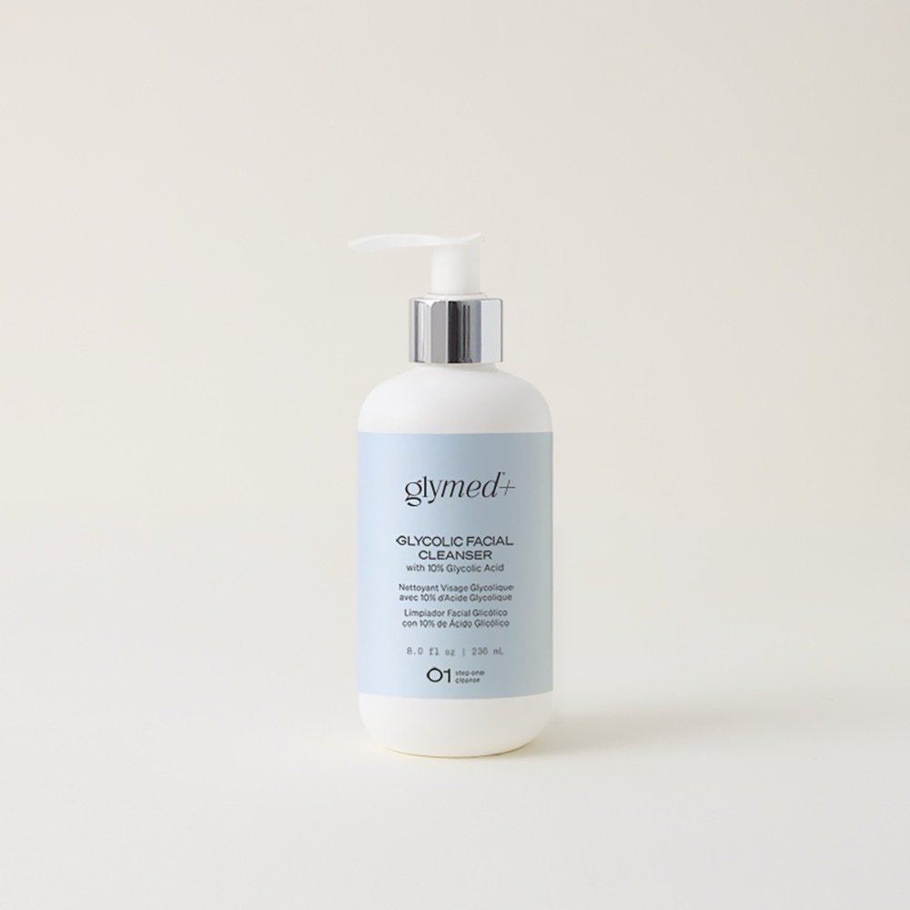 Glycolic Facial Cleanser with 10% Glycolic Acid / Gentle Facial Wash 236ml